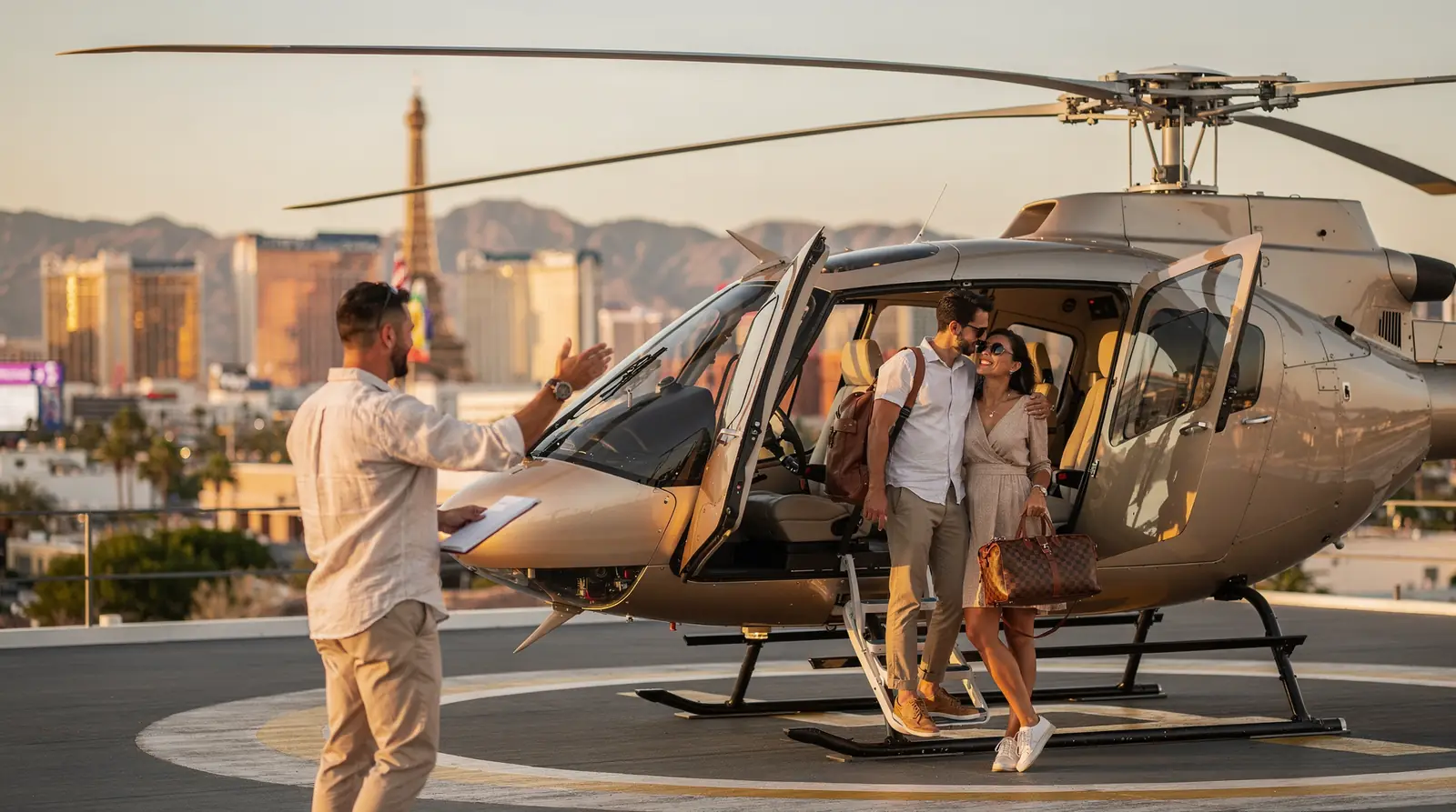 A private Las Vegas tour can combine the Strip, the famous sign, and Downtown