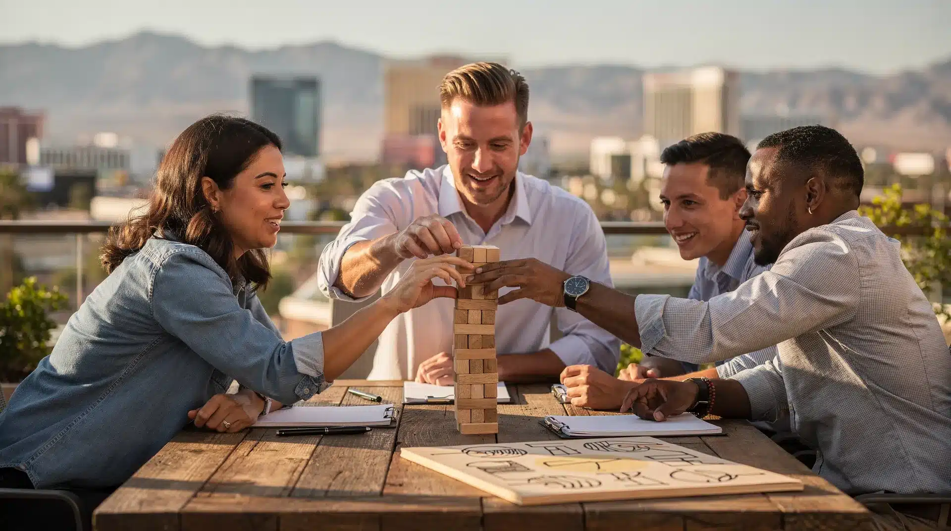 Taking a team off the beaten path allows members to connect without usual distractions, fostering